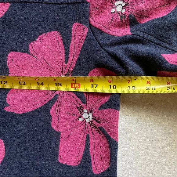 Lela Rose Floral Print Jacquard Cotton Tunic Dress size 8 - Picture 12 of 12